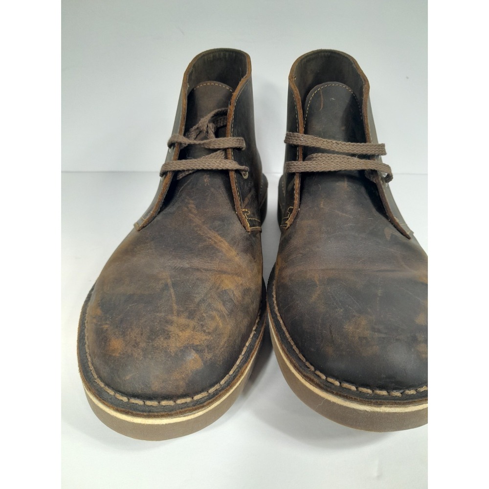 Clarks Men's Bushacre Chukka Boot Beeswax Brown Mens 8 M - Picture 4 of 10